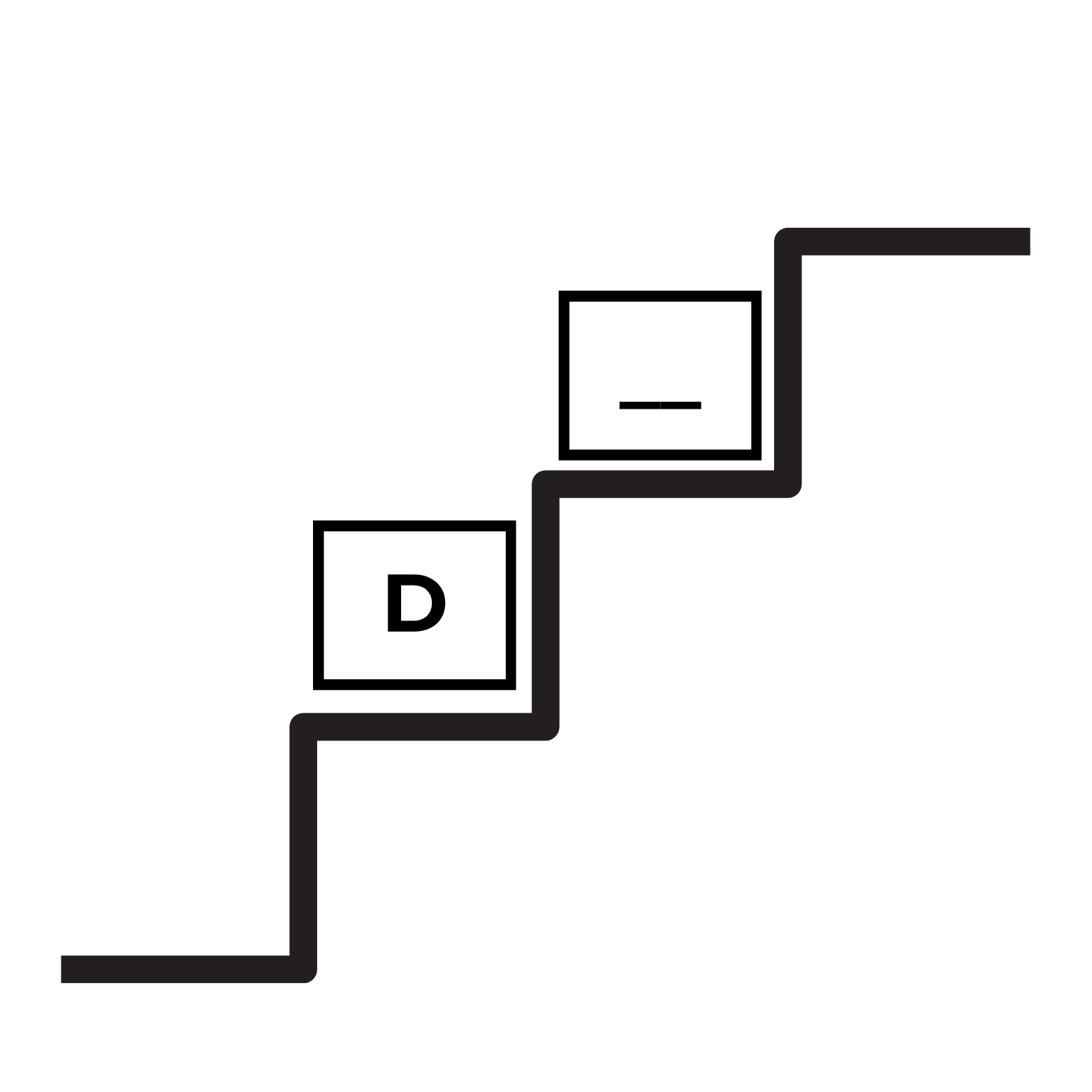 <p>Based on the musical alphabet, what note would be in the blank box?</p>