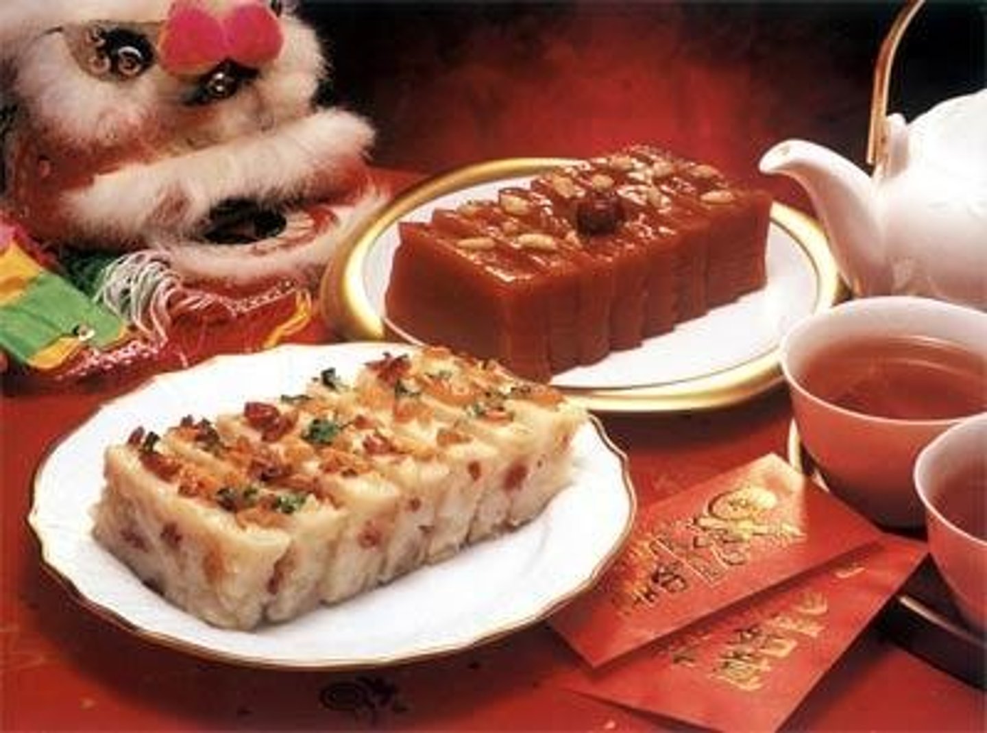 <p>niángāo - New Year's Cake</p>