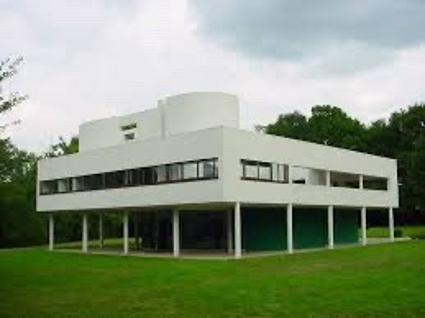 <p>horizontal band of windows</p>