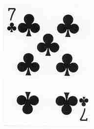 <p>7 of clubs</p>