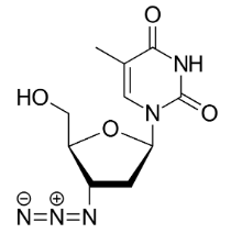 <p>This HIV drug zidovudine looks a lot like what endogenous substance? What transporter would take this molecule?&nbsp;</p>