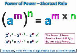 <p>multiply powers</p>