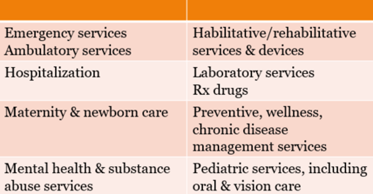 <p>ā¦Reduce growing premiums/out-of-pocket costs</p><p>ā¦Protect people from bankruptcy due to catastrophic illness</p><p>ā¦Development of Exchanges - policies must cover essential benefits</p>