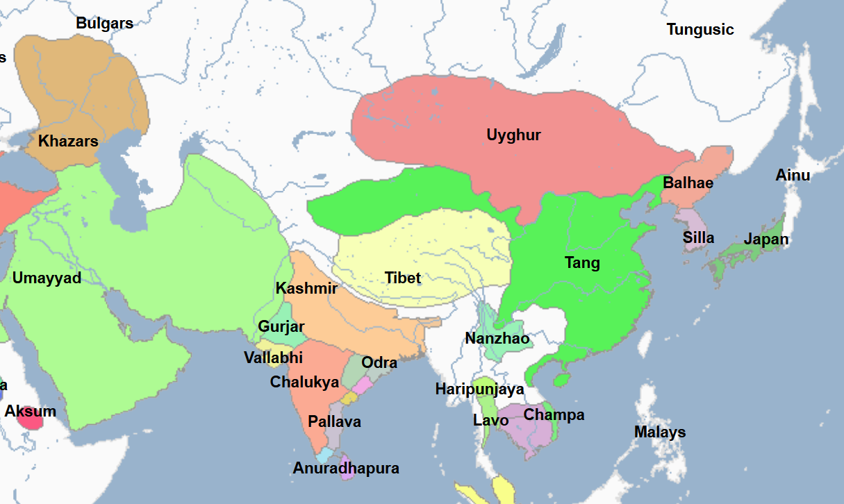 <p>744 - 840 - Uyghur Khaganate (All Facts) </p>