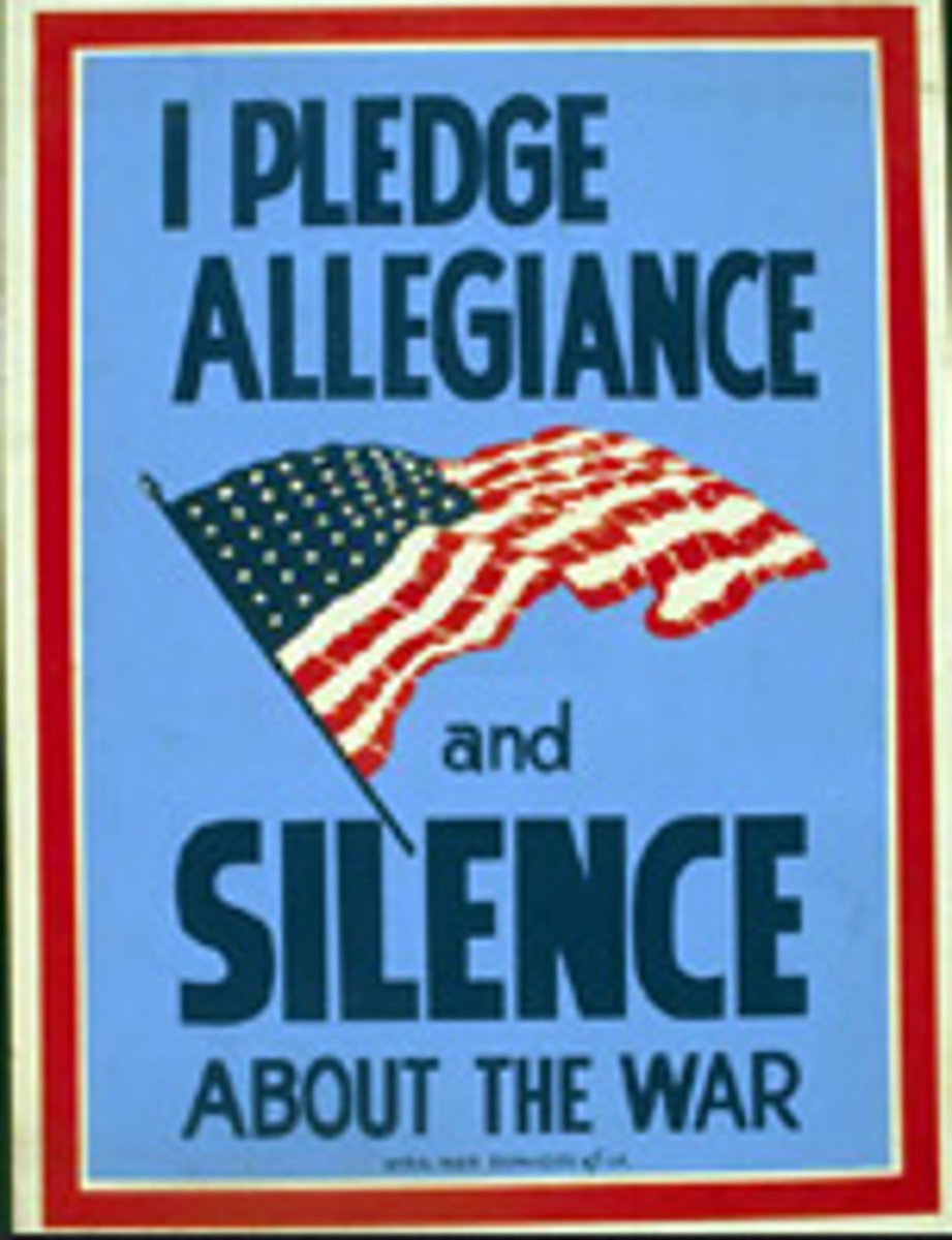 <p>1917 law that set heavy fines and long prison terms for antiwar activities</p>