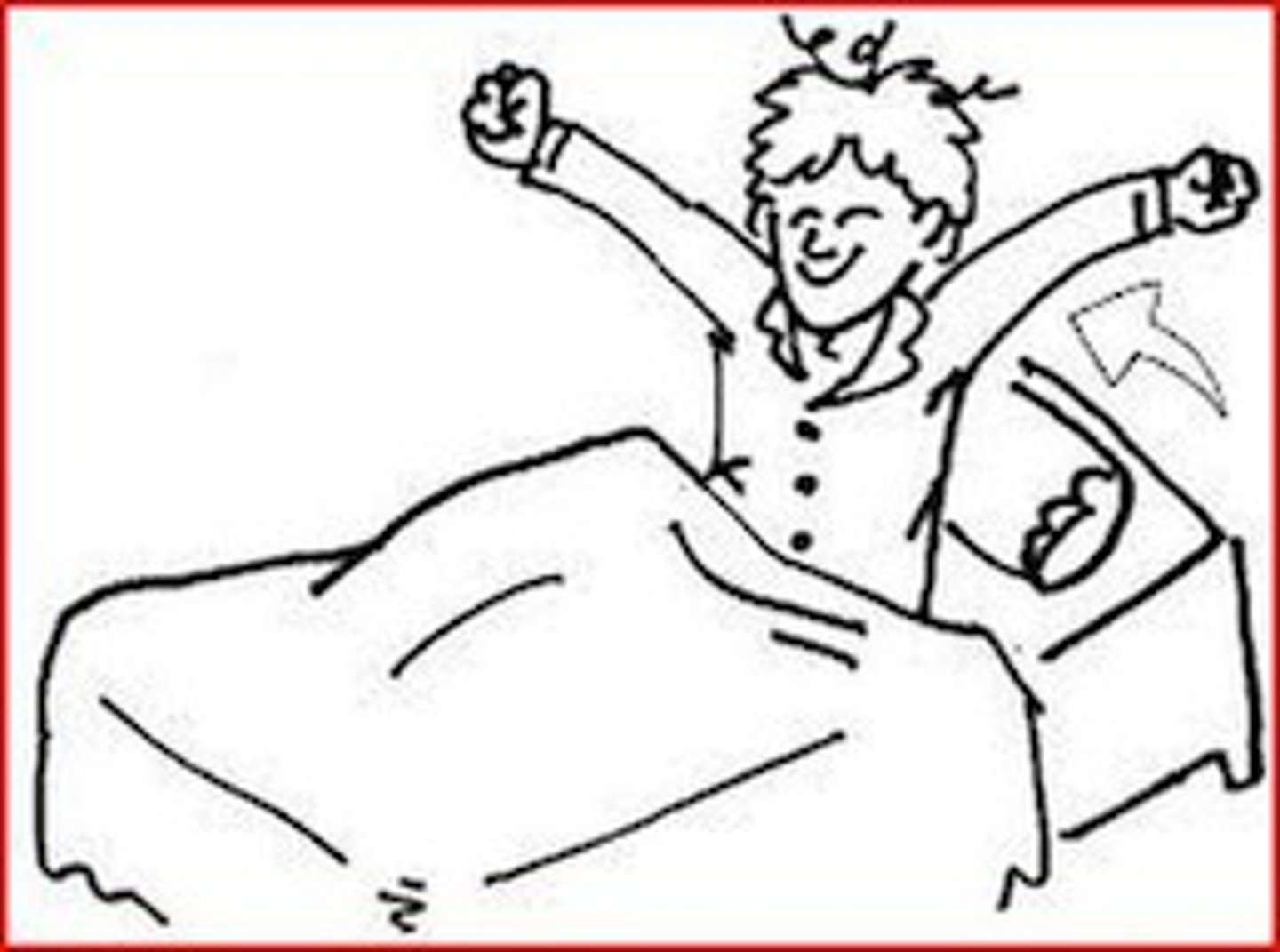 <p>gets up, stands up</p>