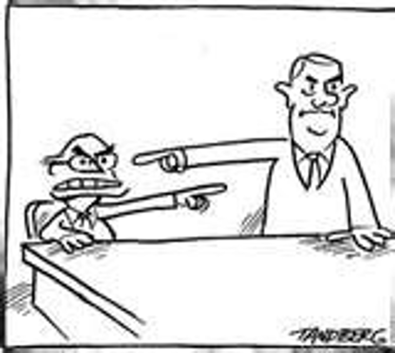 <p>to accuse</p>