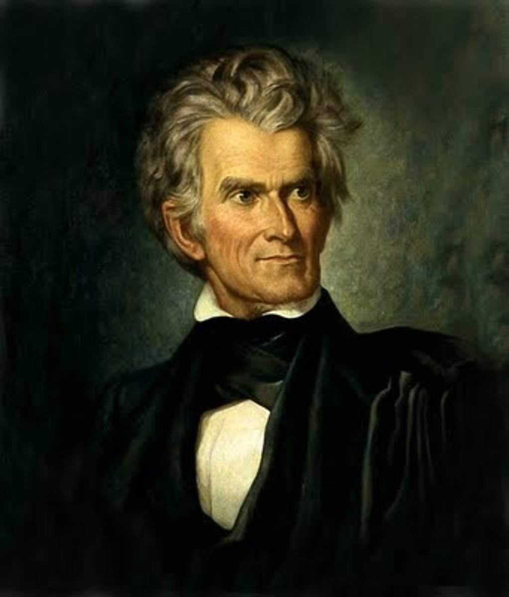 <p>South Carolina political leader who defended slavery as a positive good and advocated the doctrine of nullification, a policy in which state could nullify federal law.</p>