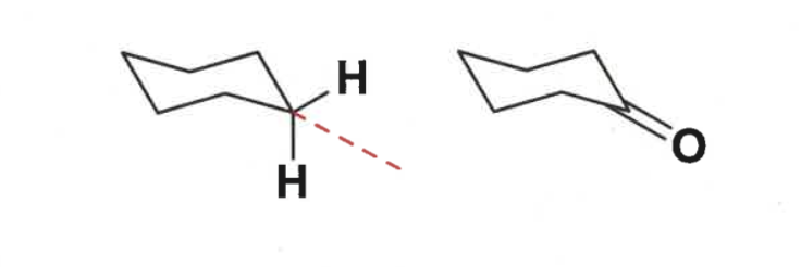 <p>neither</p><p>C=O bond intersects axial-equatorial bond ange </p>