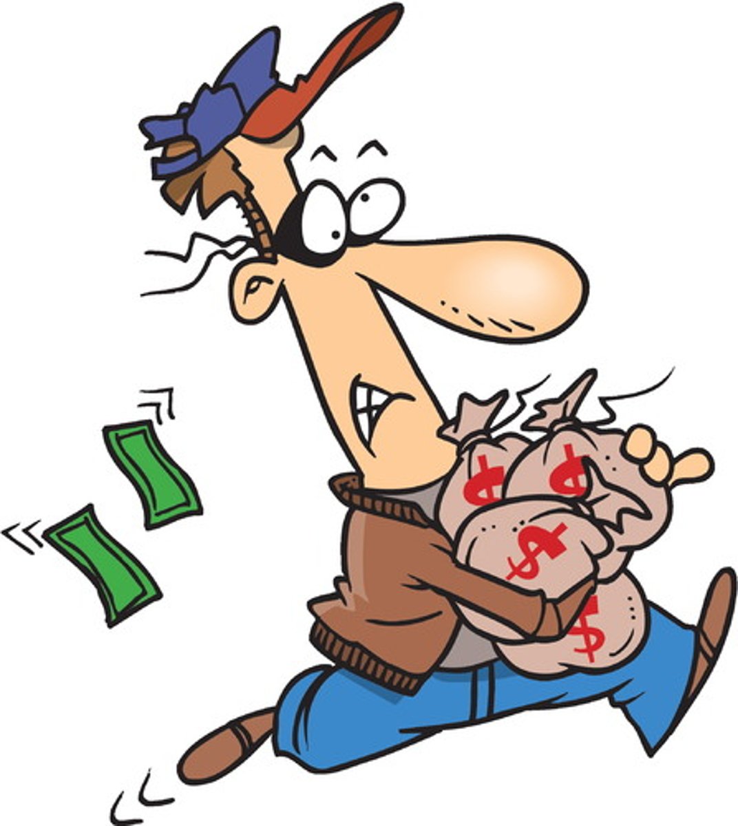 <p>Cheat or defraud (con, scam)</p>