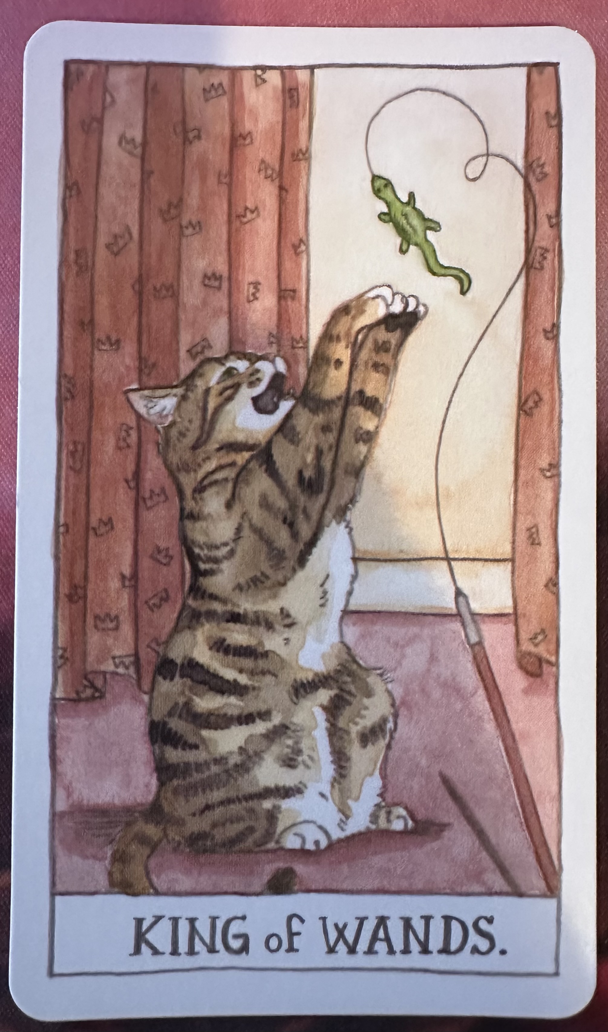 <p>King of Wands Upright</p>