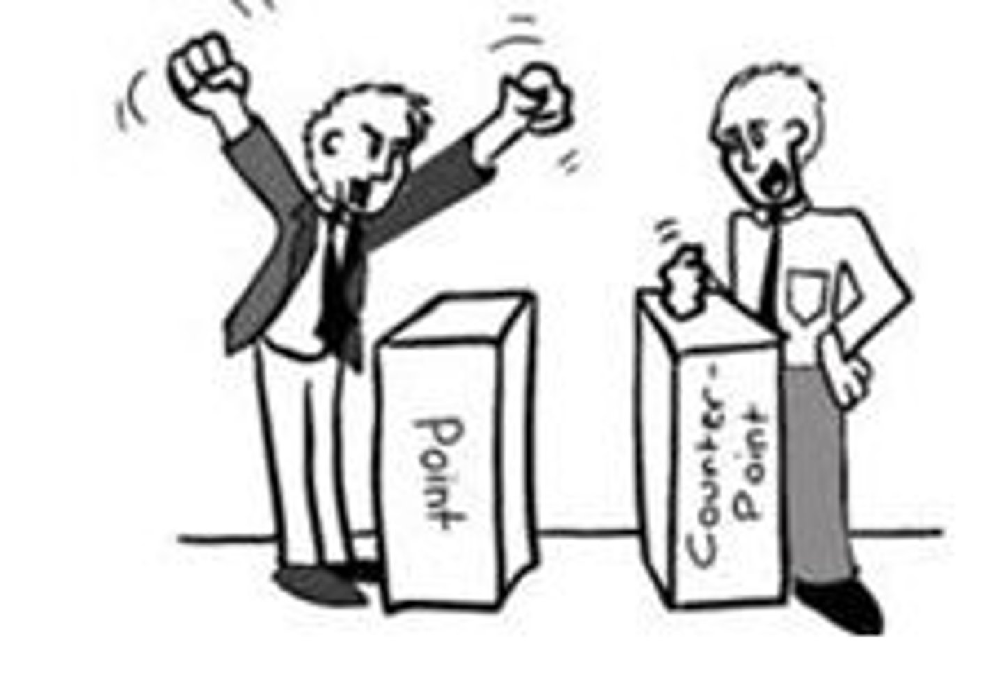 <p>lý lẽ, lập luận</p>