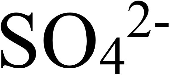 SO4 ^ ( 2- ) 