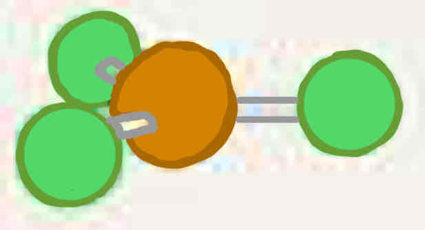 <p>Molecular geometry: Boron trifluoride (BF3)</p>