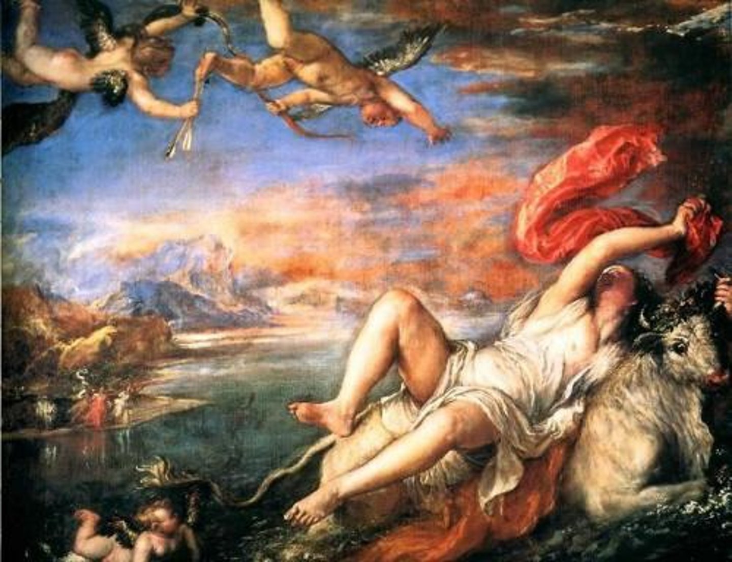 <p>Titian - painterly style</p>