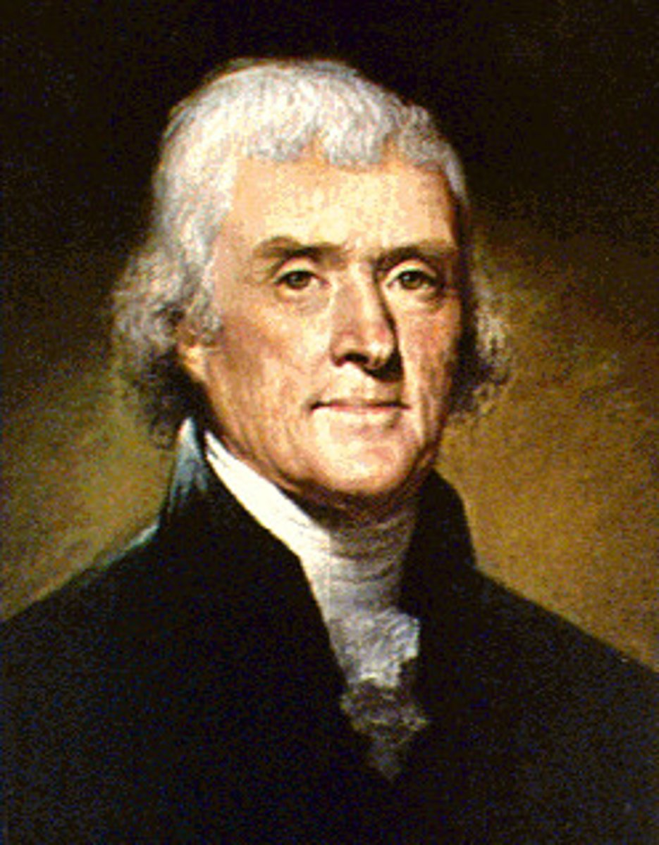 <p>Thomas Jefferson 1801-1809 (Democratic-Republican)</p>
