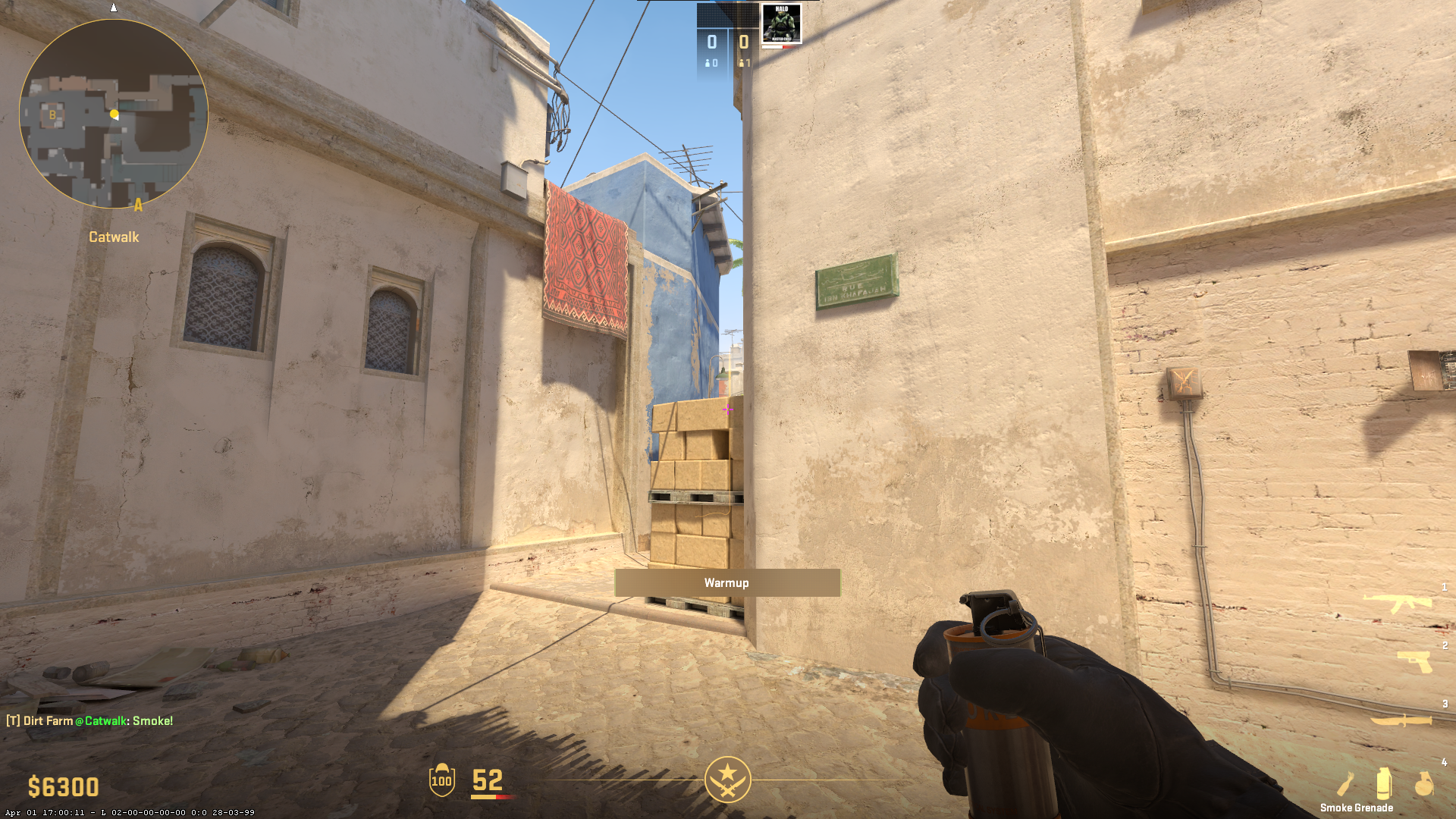 <p>Right Doorframe - Standing Left Click</p>