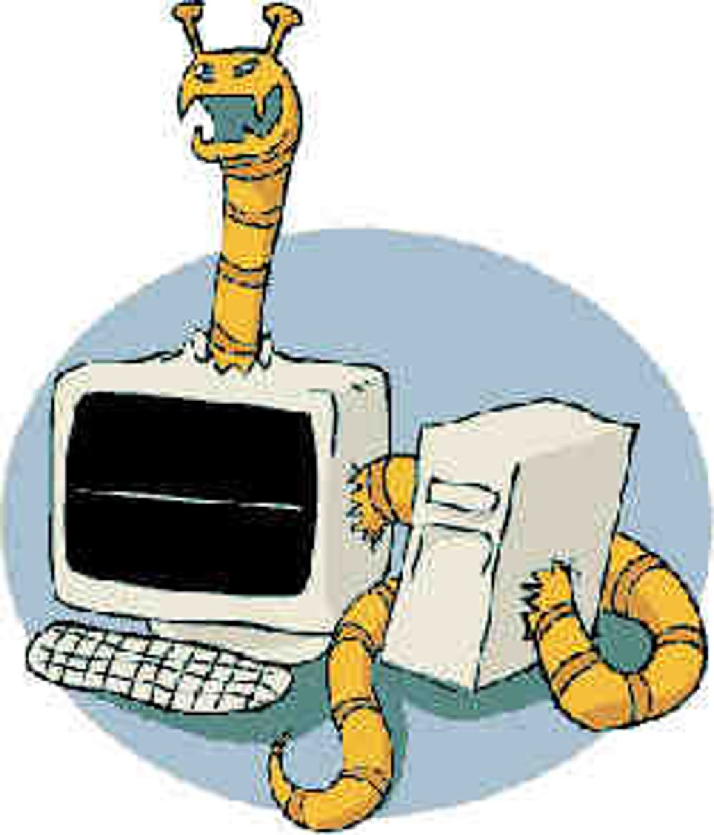 <p>a software program capable of reproducing itself that can spread from one computer to the next over a network, without any human interacction.</p>