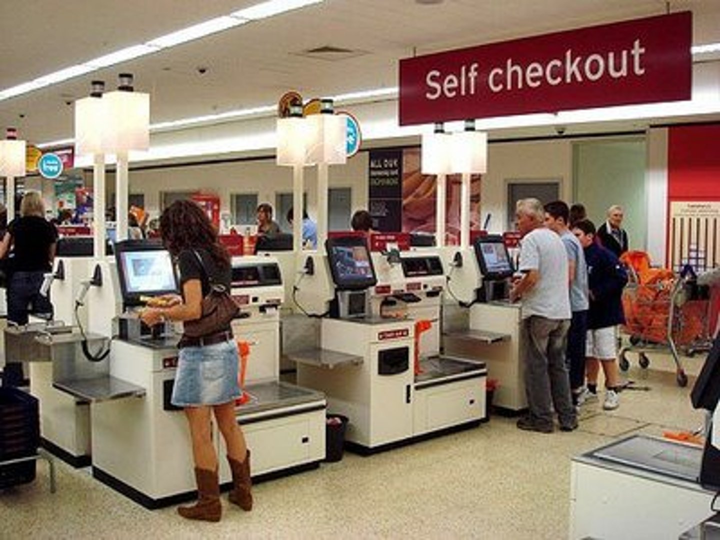 <p>Check-out, Check-outs</p>