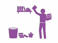 <ul><li><p>to <strong>organize and put things in order</strong>, often <strong>without deep cleaning</strong></p></li><li><p>focus is more on <strong>neatness</strong>, not dirt removal</p></li></ul><p></p><ul><li><p><strong>прибирати</strong></p></li><li><p><strong>наводити порядок</strong></p></li><li><p><strong>розкладати речі по місцях</strong></p></li><li><p><strong>прибирати безлад</strong></p></li></ul><p></p>