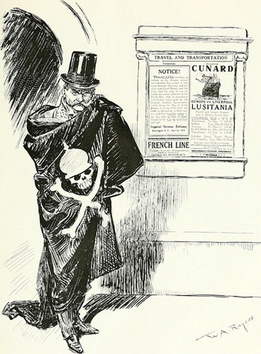 <p>A promise Germany made to America, after Wilson threatened to sever ties, to stop sinking their ships without warning.</p>