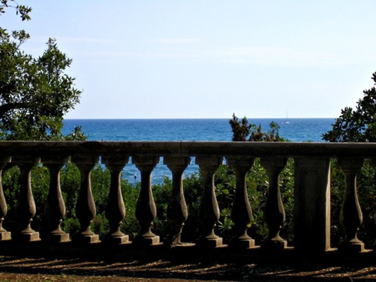 <p>a railing at the side of a staircase or balcony to prevent people from falling</p>
