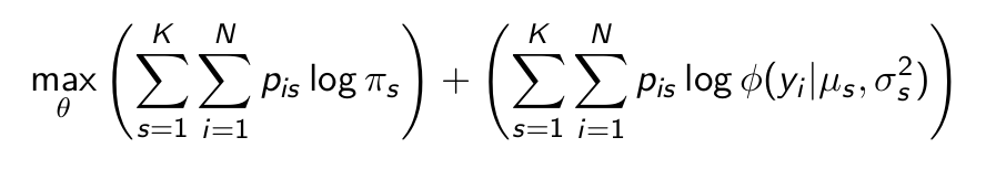 <p>Which result does maximizing the second half give us?</p>