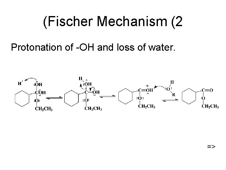 <p>Fischer esterification</p>