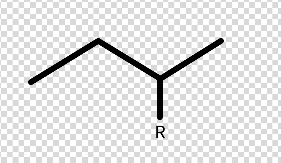 <p>R-CHCH2(CH3)2</p>