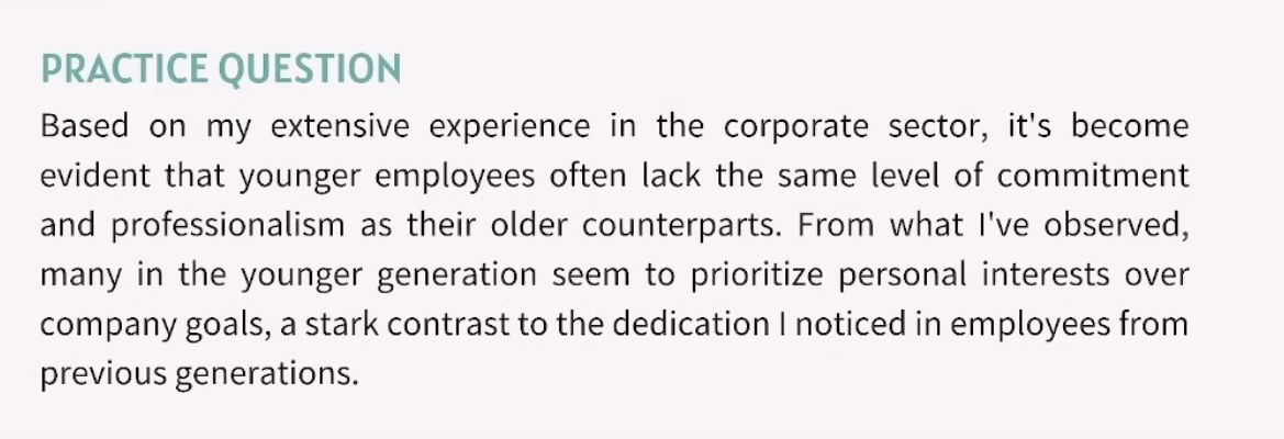 <p>What does the author’s statement in the article suggest?</p>