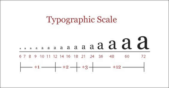 <p>Type Scale</p>