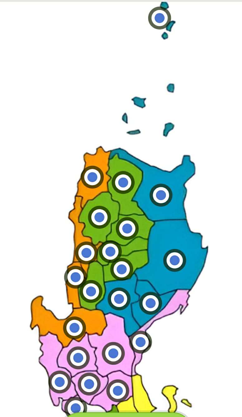 <p>Ilocos Norte<br>Ilocos SUR<br>La Union<br>Pangasinan</p>