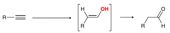 <p>base catalyzed tautomerization</p>