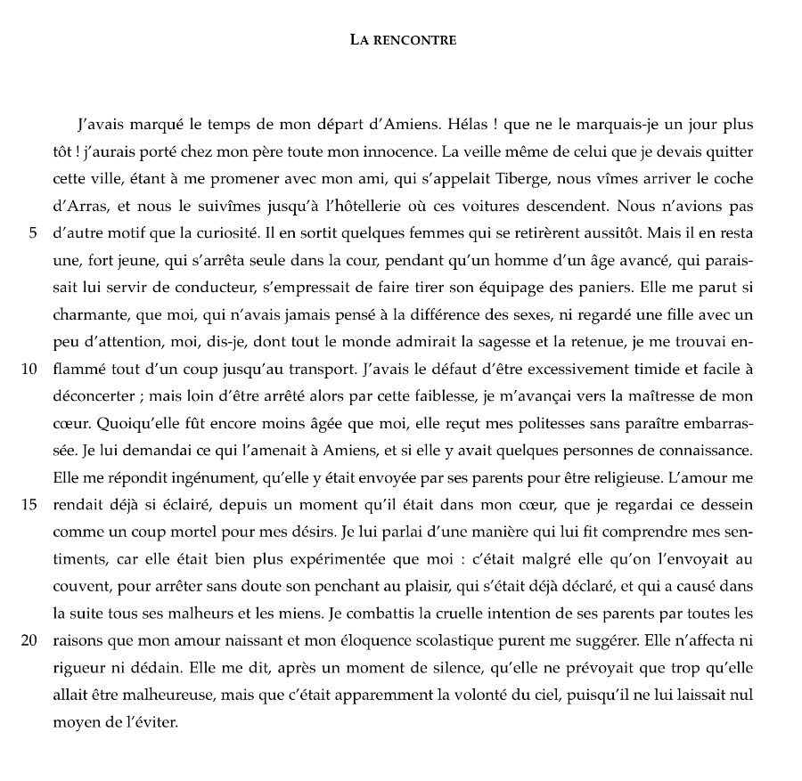 <p>La Rencontre - extrait + problématique et mvt</p>