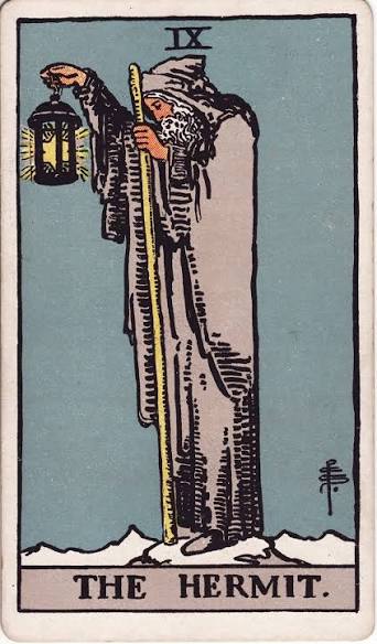 <p>The Hermit</p><p>Major Arcana: 9</p>