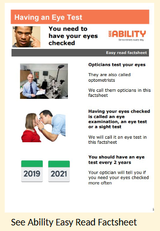 <ul><li><p>Talk directly to the patient, rather than their carer.</p></li><li><p>Take time to speak clearly.</p></li><li><p>Explain what you are doing in plain English.</p></li><li><p>Communication</p></li><li><p>Warn the patient before you touch them.</p></li><li><p>Explain and show them the equipment you are using.</p></li><li><p>Communication</p></li><li><p>You must provide information to patients in a way that they understand.</p></li><li><p>GOS contractors need to ensure that patients receive information in a suitable, accessible format, unless the provision of this would be at disproportionate or unreasonable cost.</p></li></ul><p></p>