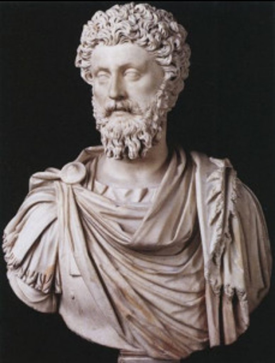 <p>•Portraiture: introduction of the beard, return to classicizing forms</p><p>•Major architectural and engineering innovations: Pantheon, Markets of Trajan</p><p>•Growing investment in the provinces: Hadrian's travels</p><p>•Interest in complex and longform narratives in art: Column of Trajan</p>