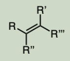 <p>carbon-carbon double bond.</p>