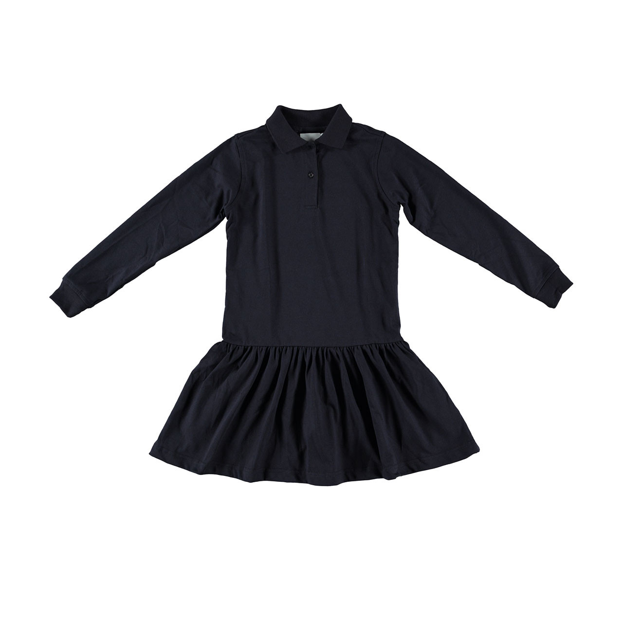 <p>long sleeve jersey knit dress</p>