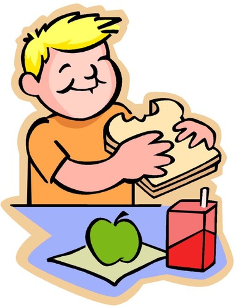 <p>to eat lunch</p>