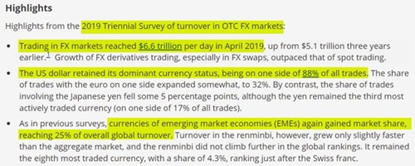 <p>$6.6 trillion per day.</p>