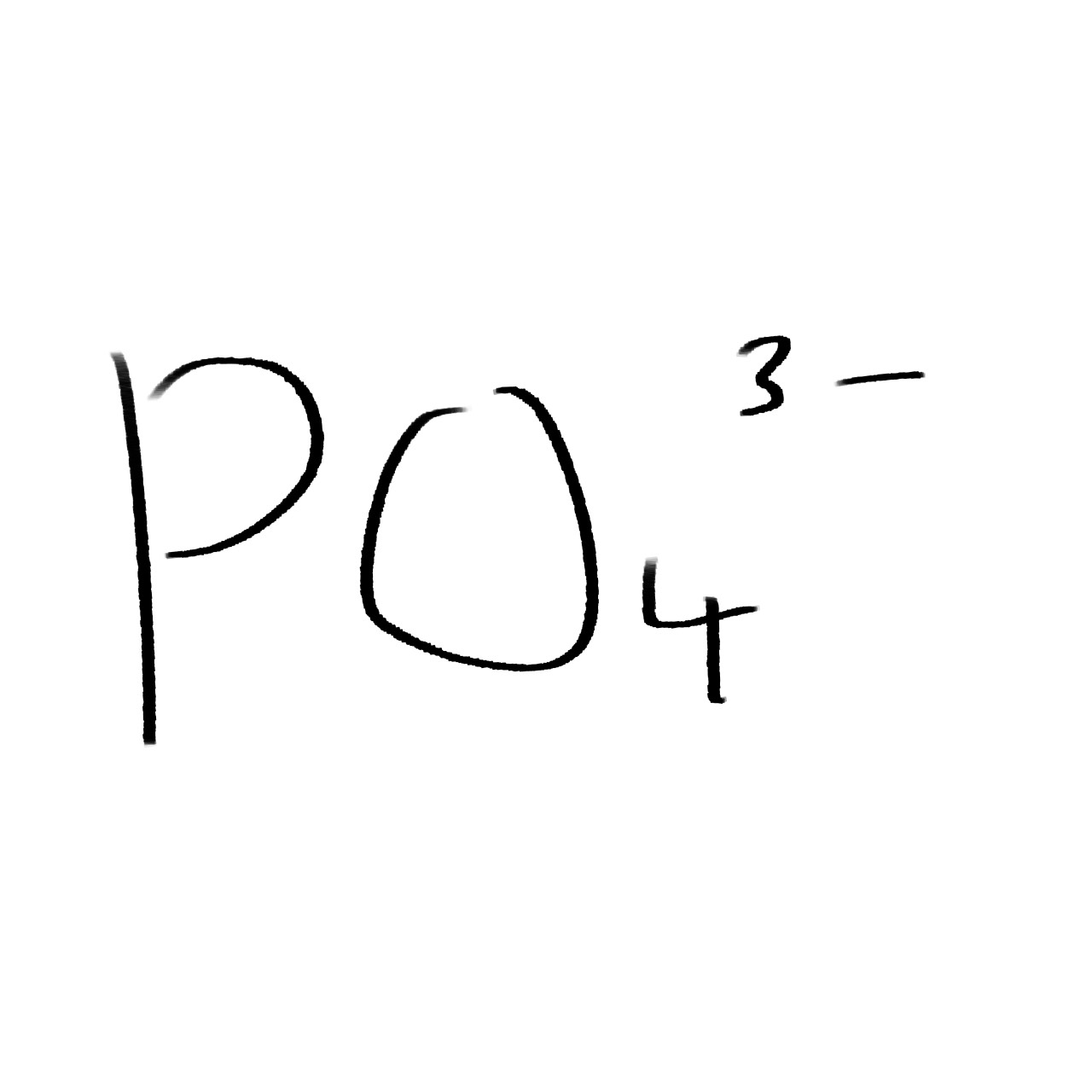 PO4 3- 