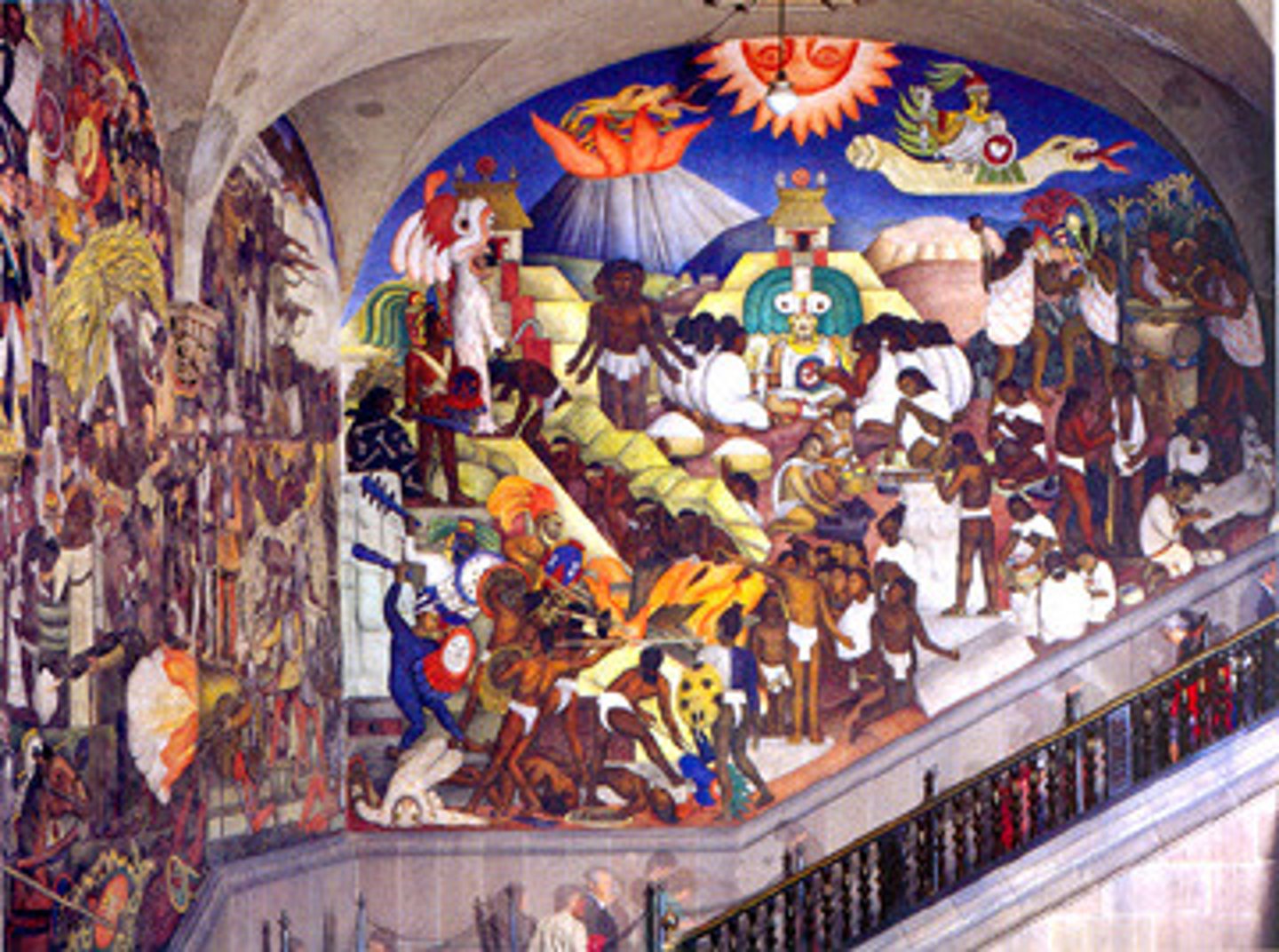 <p>the mural</p>