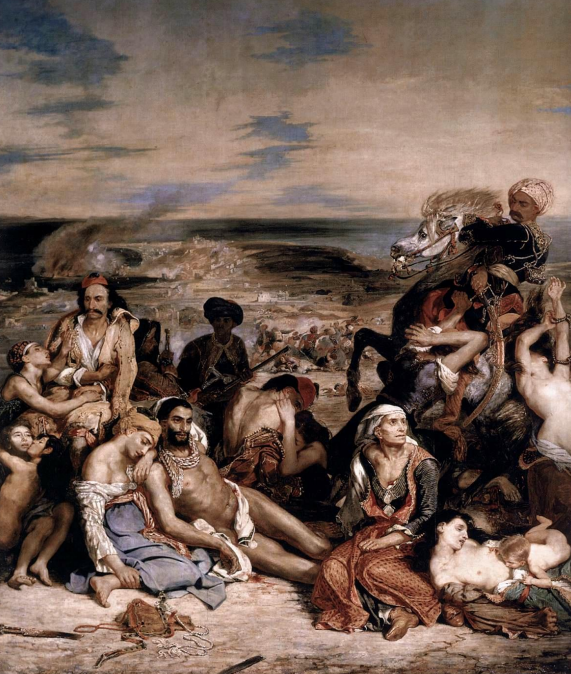 **The Masscare at Chios** by Euguene Delacroix