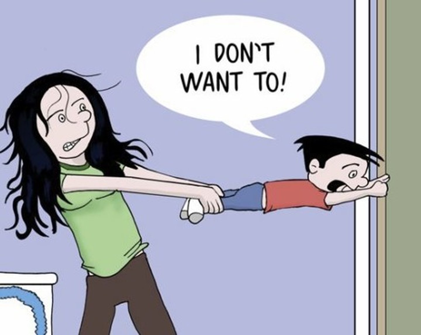 <p>Persistent</p><p>Holding fast</p>