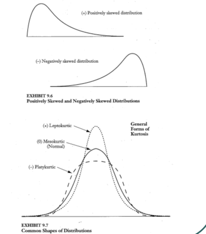 <p><span style="font-family: Wingdings">l</span><span style="font-family: Arial">Central Limit Theorem (CLT)</span></p><p><span>•</span><span style="font-family: Arial">a distribution will be normal if the sample is large enough</span></p><p><span>&nbsp; </span>(<em><span style="font-family: Arial">n</span></em><span style="font-family: Arial"> &gt; 30)</span></p><p><span>•</span><span style="font-family: Arial">may not always hold for clinical populations, which are often</span></p><p><span>•</span><span style="font-family: Arial">highly variable</span></p><p><span>•</span><span style="font-family: Arial">multimodal</span></p>