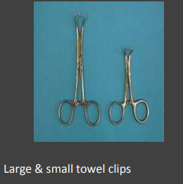 <p>Backhaus towel clip</p>