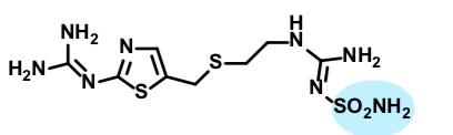 <p><span>H2 selective inverse agonist </span></p><p><span>can be combined in formulations with antacid </span></p>