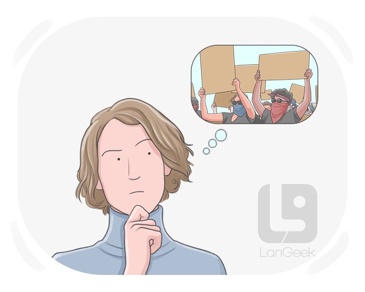 <p>To <strong>think deeply and carefully</strong> about something, especially before making a decision or forming an opinion.</p>