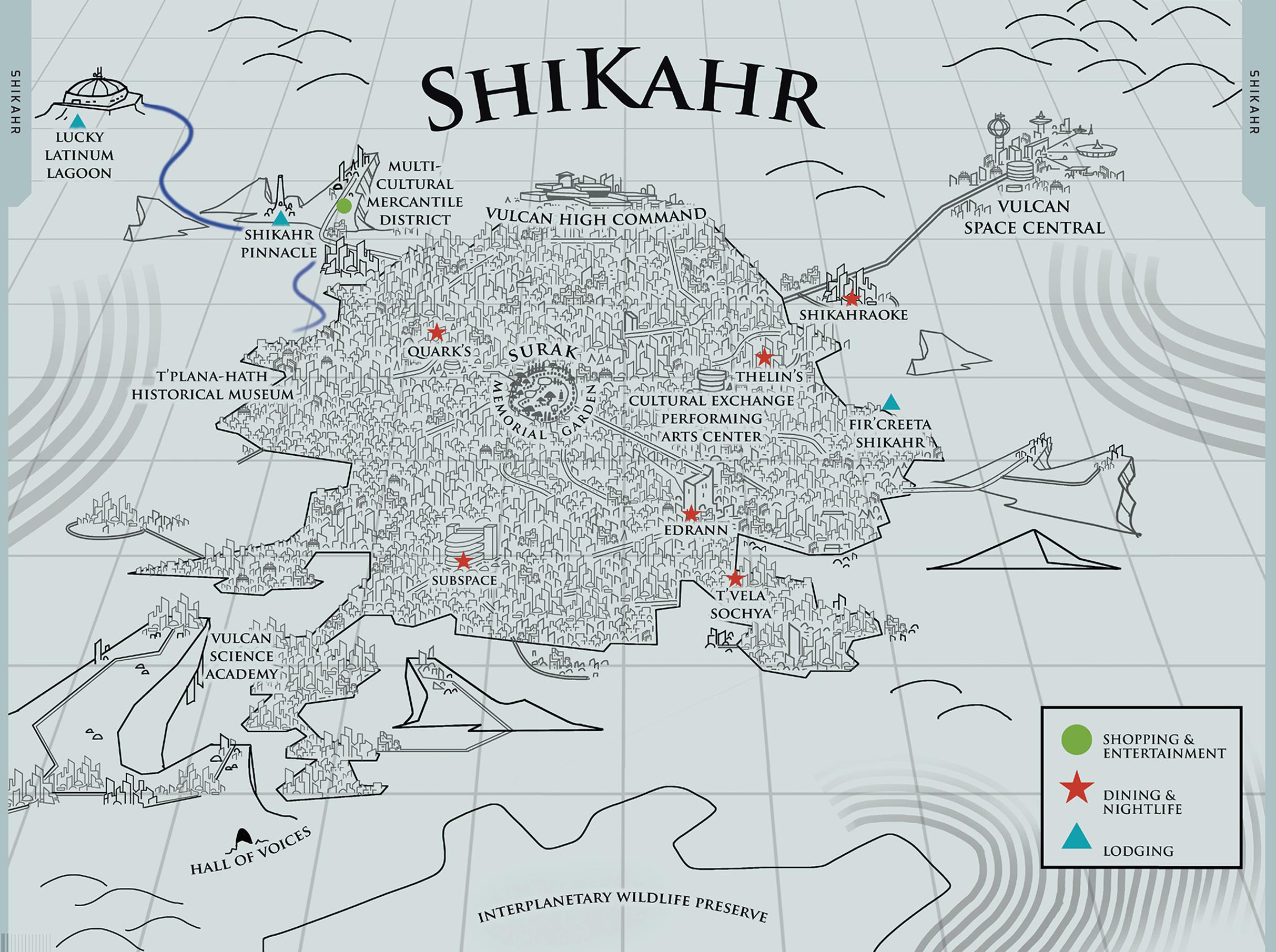 <p>Shi’Kahr (also ShirKahr, Shirkar, Shi-Kar)</p>
